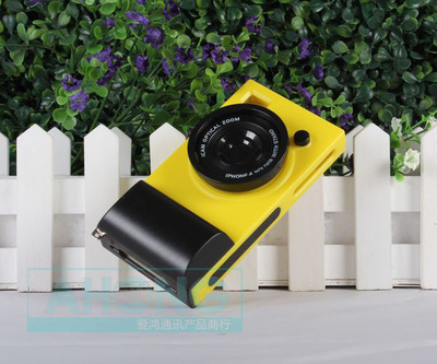 【工厂批发iphone4复古相机造型手机壳 icamera相机苹果4代手机壳】价格,厂家,图片,手机保护套/保护壳,深圳市福田区康乐通信器材批发市场爱鸿通讯产品商行-